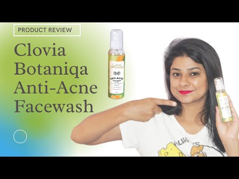 Clovia Botaniqa Anti Acne Face Wash | Review | pimple Remover | Oily and Combination Skin |