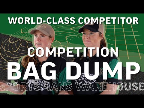 Competition Bag Dump with the Williams Sisters