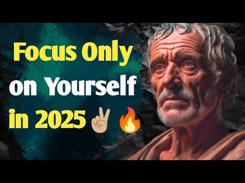 Focus only on yourself in 2025🔥✌🏼💯 through Stoicism philosophy Marcus Aurelius:thestoicway