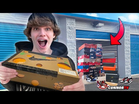 I Bought an Abandoned Storage Unit Sneaker Collection!