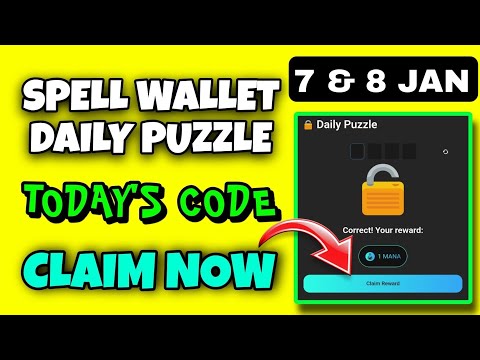 Spell Wallet Daily Puzzle Today 7 January | Spell Wallet Today Puzzle | Spell Wallet Secret Code