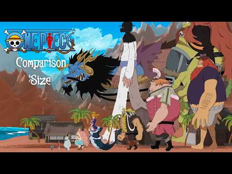 One Piece Size Comparison (Animation)