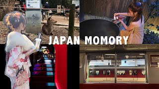 Chinese Girl Eat In Japan | Osaka/ Nara/ Kyoto | Onsen/ Okonomiyaki/ Nightclub/ Deer | Travel Vlog