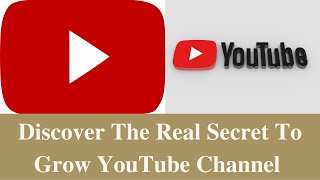 The Secret Of Growing On YouTube #Shorts #YoutubeGrowth #Howtogrowonyoutube