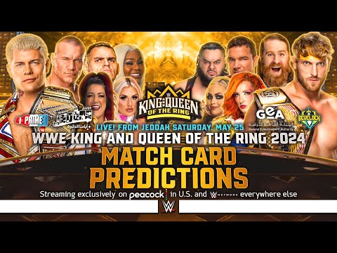 WWE King and Queen of the Ring 2024 - Card Predictions [v2]