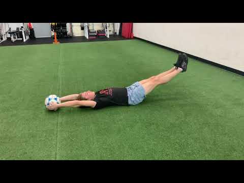 Soccer Hollow Hold Crunch