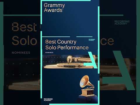 🎉 Congratulations 67th #GRAMMYs Best Country Solo Performance Nominees!