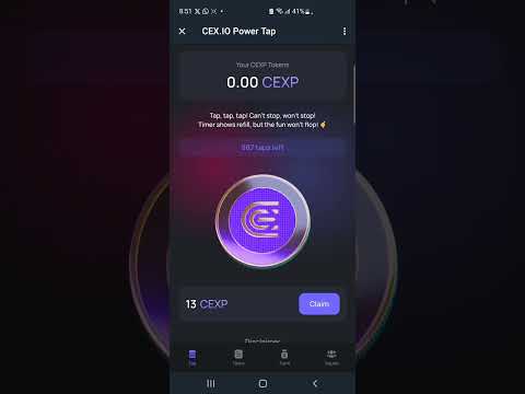 CEX.IO sign up process || Airdrop alert