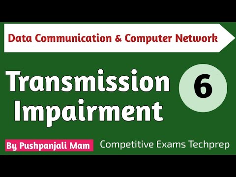 Transmission Impairment in DCCN in Hindi  #competitiveexamstechprep