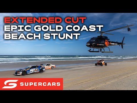 Epic Boost Mobile Gold Coast 500 Beach Stunt Extended Cut | 2024 Repco Supercars Championship