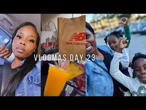 VLOGMAS DAY 23: KAI TURNS 2 || LAST MINUTE CHRISTMAS GIFT SHOPPING + BIRTHDAY STUFF #vlogmas2024