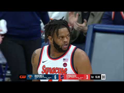 Bucknell Bison vs. Syracuse Orange | Game Highlights | College Basketball | The CW