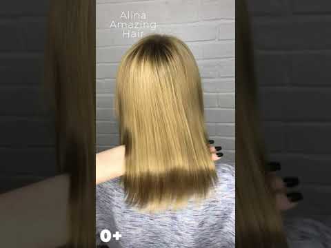 Hair transformation. WOW EFFECT 😱❤️ #amazinghair #shorts #naturalhair #longhair #botox #keratin