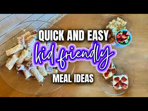 Kid-Friendly Meals | Quick and Simple Recipes for the Family | What's for Dinner | MEL COOP