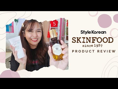 SKINFOOD EGG WHITE PERFECT PORE CLEANSING FOAM & ROYAL HONEY PROPOLIS ESSENCE REVIEW- STYLEKOREAN