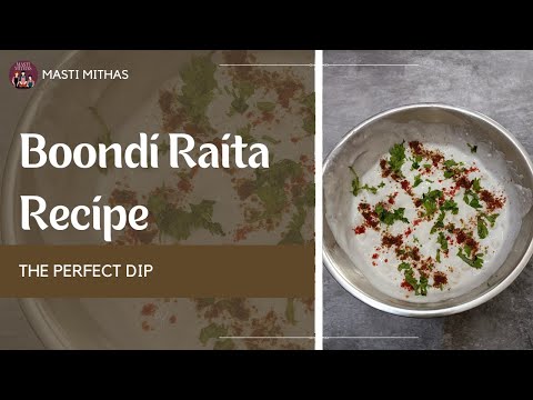 Boondi Raita: The Perfect Dip (दही बूंदी रायता)