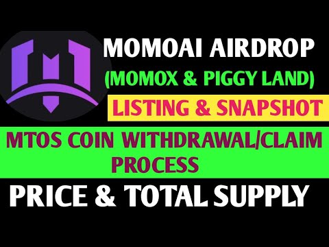 MomoAi Mining Listing Date | Momoai Airdrop Withdrawal | Momoai Mtos Price  | Mtos Coin Price