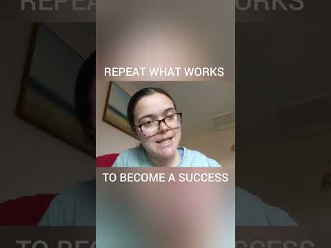 REPEAT WHAT WORKS TO BECOME A SUCCESS #success #business #achieve