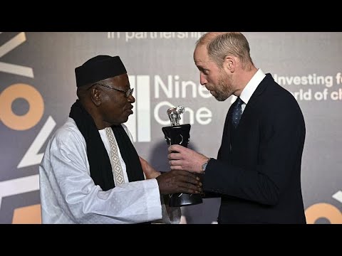 Prince William honors conservation heroes at Tusk Awards in London