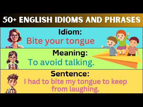 Learn English | Idioms and Phrases With Meanings | #idiomsandphrases  | #speakfluentenglish