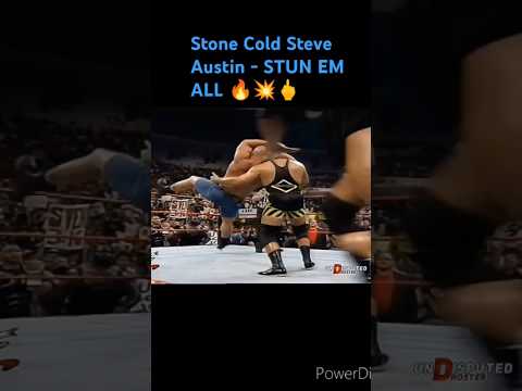 Stone Cold Steve Austin - STUN EM ALL 🔥💥🖕#stonecoldsteveaustin