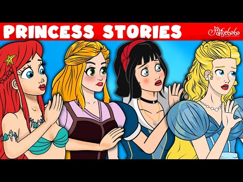 Princess Stories | Mermaid 12 Cartoon + Snow White | Bedtime Stories for Kids in English|Fairy Tales