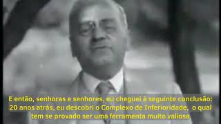 Alfred Adler interview on a rare 1929 recording [Subtitled]