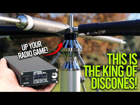 Up Your Short Wave Radio Game With This Giant Discone!