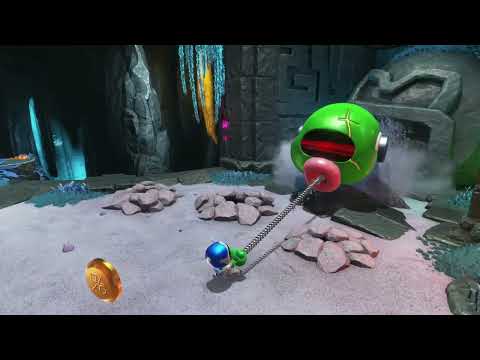 Astro Bot - Wormy Passage Gameplay in 4K | Playstation 5