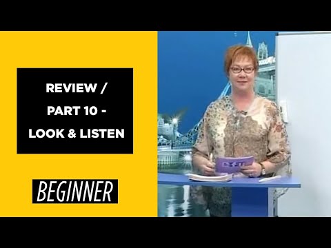 Beginner Level - Review / Part 10 - Look & Listen | English For You