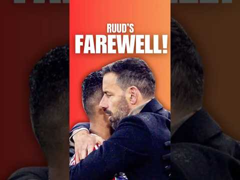 Farewell Ruud! #manchesterunited #ruudvannistelrooy #ruud #manunited #united #manchester