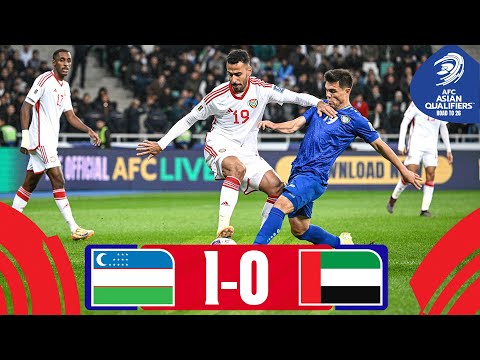 Shukurov’s goal delivers a vital win! | Uzbekistan - UAE | Highlights #AsianQualifiers - Road To 26