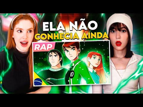 REACT Rap do Ben 10 (Força Alienígena) - UNIVERSO NO MEU PULSO | IRON MASTER | CR Reacts