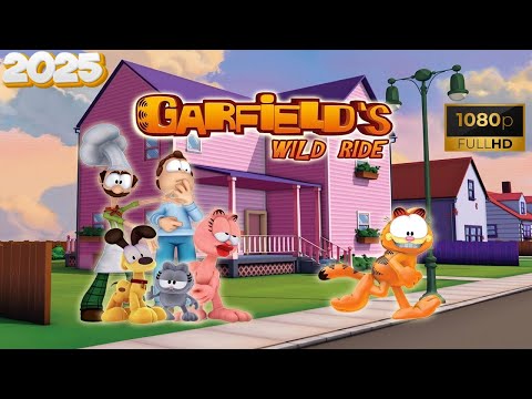 Garfield Wild Ride - Gameplay (2025) - (PC HD) [1080p60FPS]