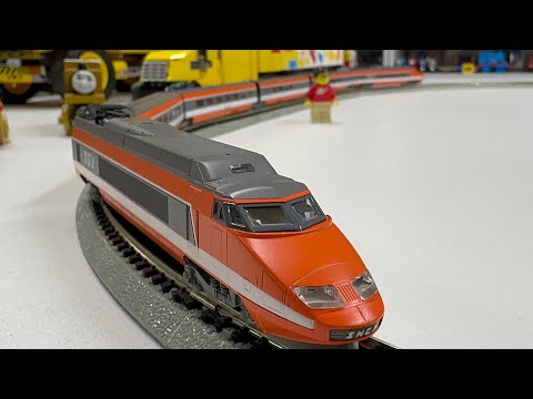 Kato N Scale TGV Train Set