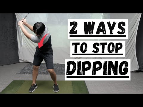 HOW TO STOP DIPPING IN THE BACKSWING