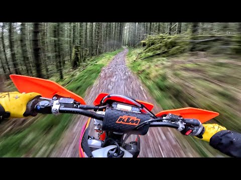 Can The  KTM 150 Ride In Extreme Conditions // Hard Enduro First Ride