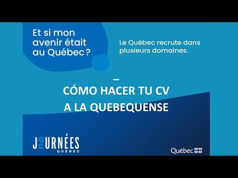 ¡Tu CV a la quebequense!