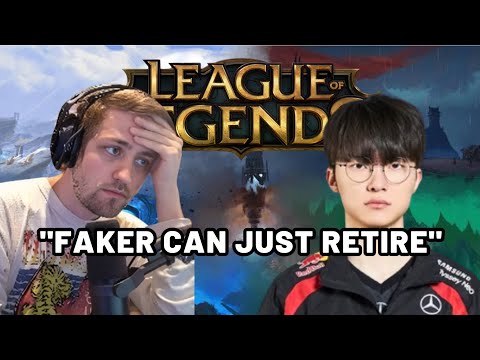 Soda Reacts to T1 Faker Smashing His Head After Loss to Gen.G in League