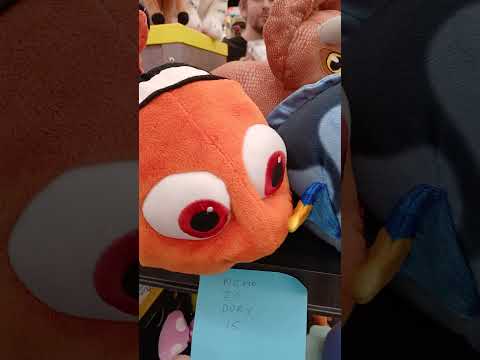 Finding nemo plushy #disney #findingnemo #nemo #toys #shorts