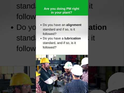 Quick Preventive Maintenance Self-Assessment #reliabilityengineer