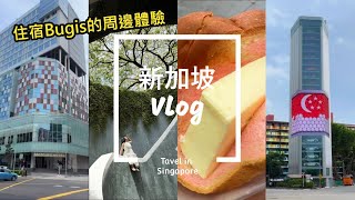 [新加坡Vlog#1] 住宿Bugis武吉士周邊體驗、Mercure Singapore Bugis、白蘭閣街蝦麵、福利魚圓麵、松發粿汁、松發肉骨茶、Fort Canning Tree Tunnel