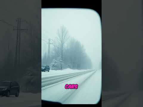 Crazy Blizzard Driving! ❄️ Lost Lanes & Near Misses!