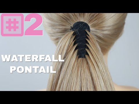 WATERFALL PONYTAIL/ 1001 PONYTAILS #2