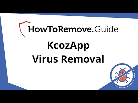 KcozApp Virus Removal