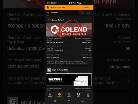 How to participate in Colend airdrop in the Satoshi app || Step by step guide