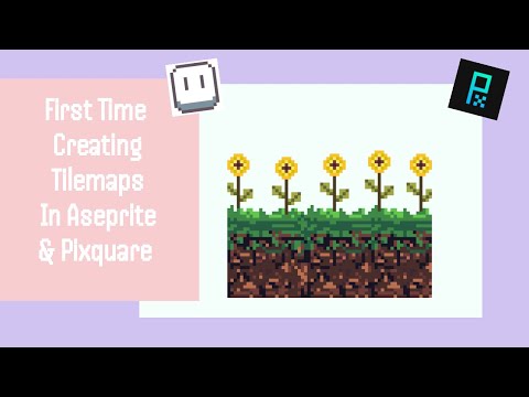 First Time Creating Tilemaps With Aseprite & Pixquare