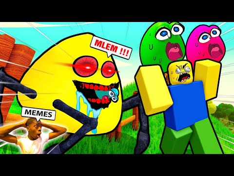 Roblox Bou's Revenge All JUMPSCARES &Scary Funny Moments (Memes)