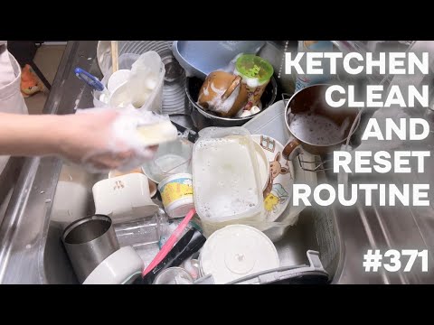 #371 キッチンリセットルーティーン/KITCHEN CLEAN AND RESET ROUTINE.