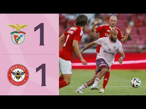 Bryan Mbeumo strikes at Estádio da Luz 🔥  | Benfica 1-1 Brentford | Pre-Season Highlights